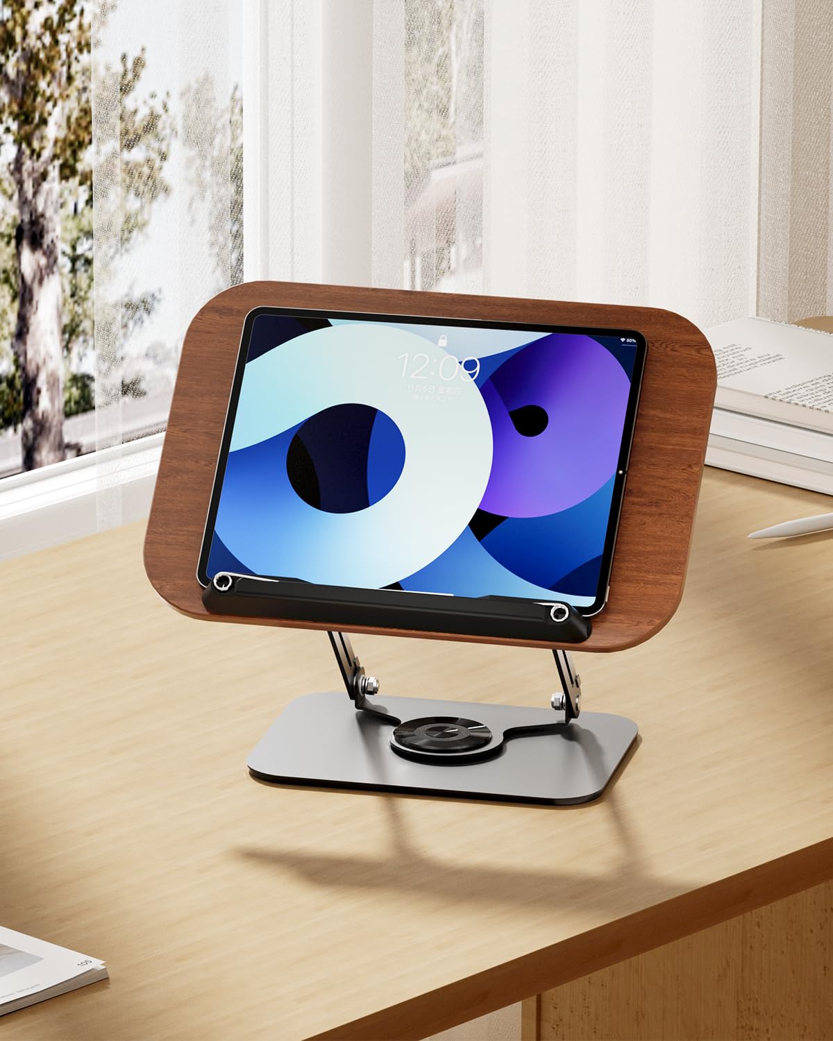 Amazon | viozon ブックスタンド 書見台 読書台 360度回転式台座 無